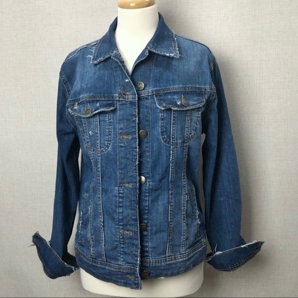 LEE Jean Jacket Soft Distressed Worn In